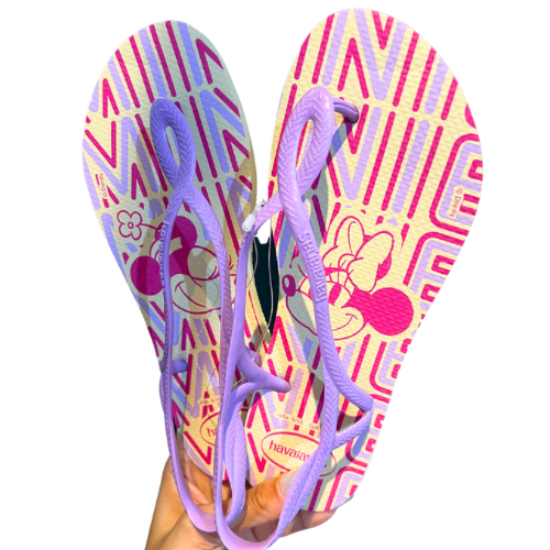 Havaianas Luna Disney Minnie Violetta