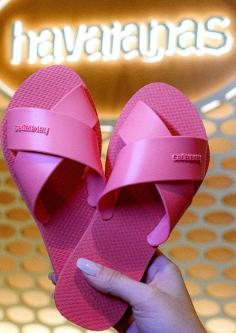 Havaianas Chic Rosa Aqua