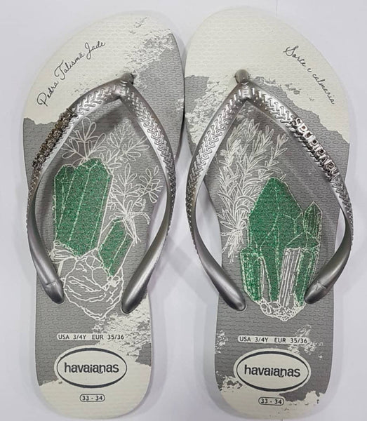 Havaianas Slim Talisma Jade