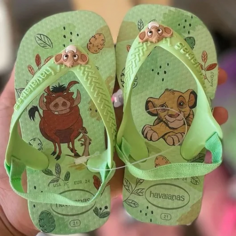 Havaianas Baby Roi Lion X Pumba