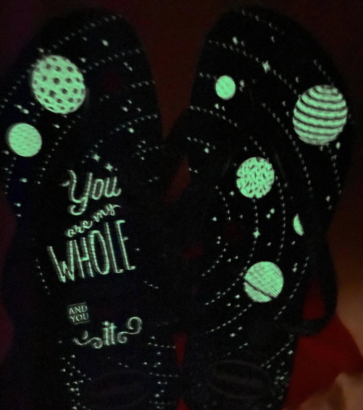Havaianas Luna Astro Petro Phosphorescente