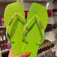 Havaianas Square Glitter Fluo Verde