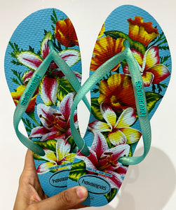 Havaianas Slim Orchidéa Blue