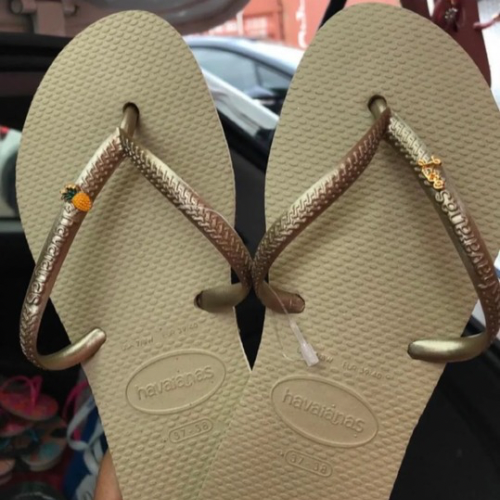Havaianas Flat Gold