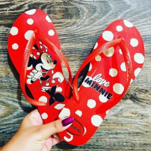 Havaianas Disney Love Minnie Red
