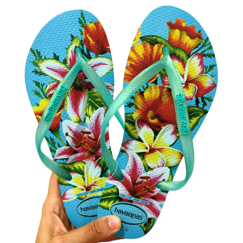 Havaianas Slim Orchidéa Blue