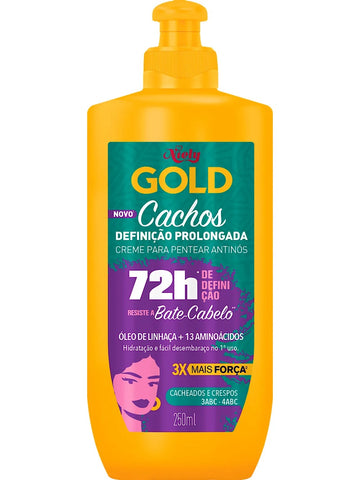 Crème Coiffante Cachos Neily Gold - 250mL