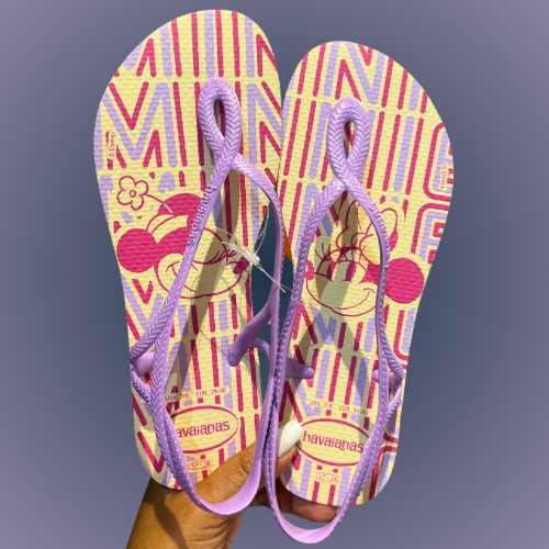 Havaianas Luna Disney Minnie Violetta