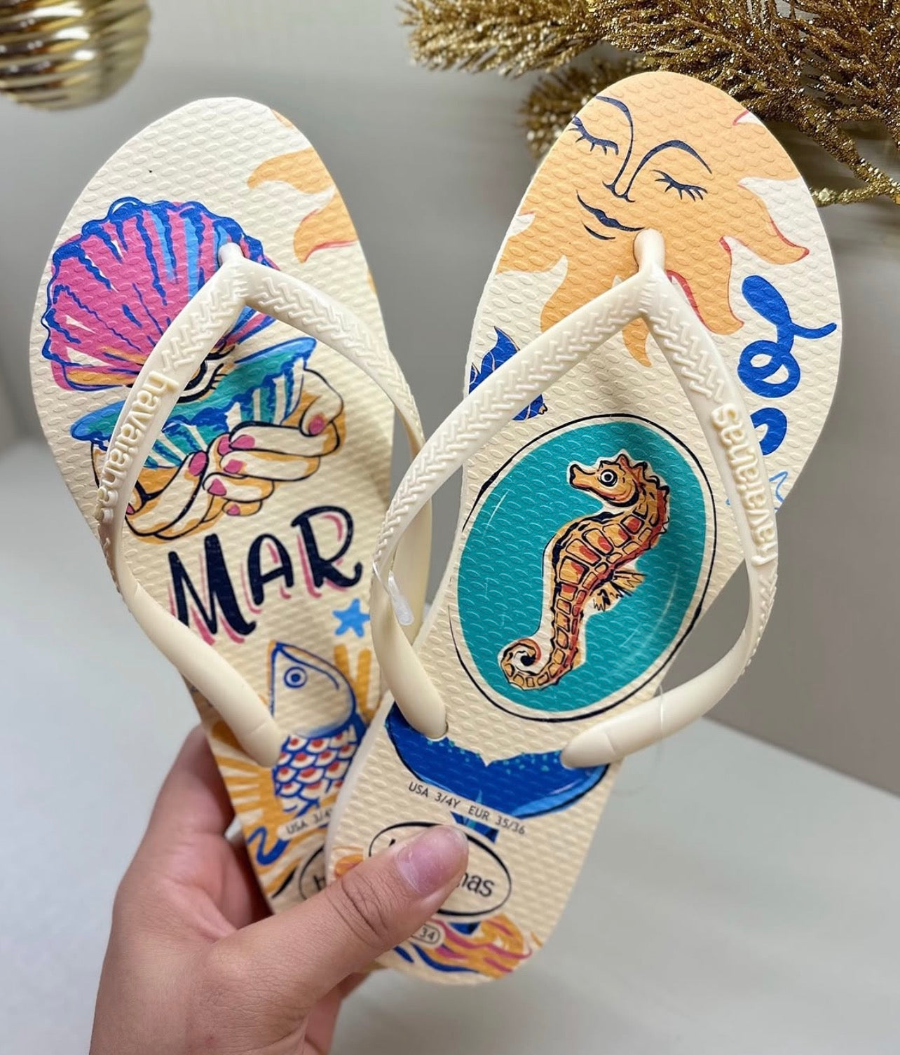 Havaianas Slim Playa Buttercream