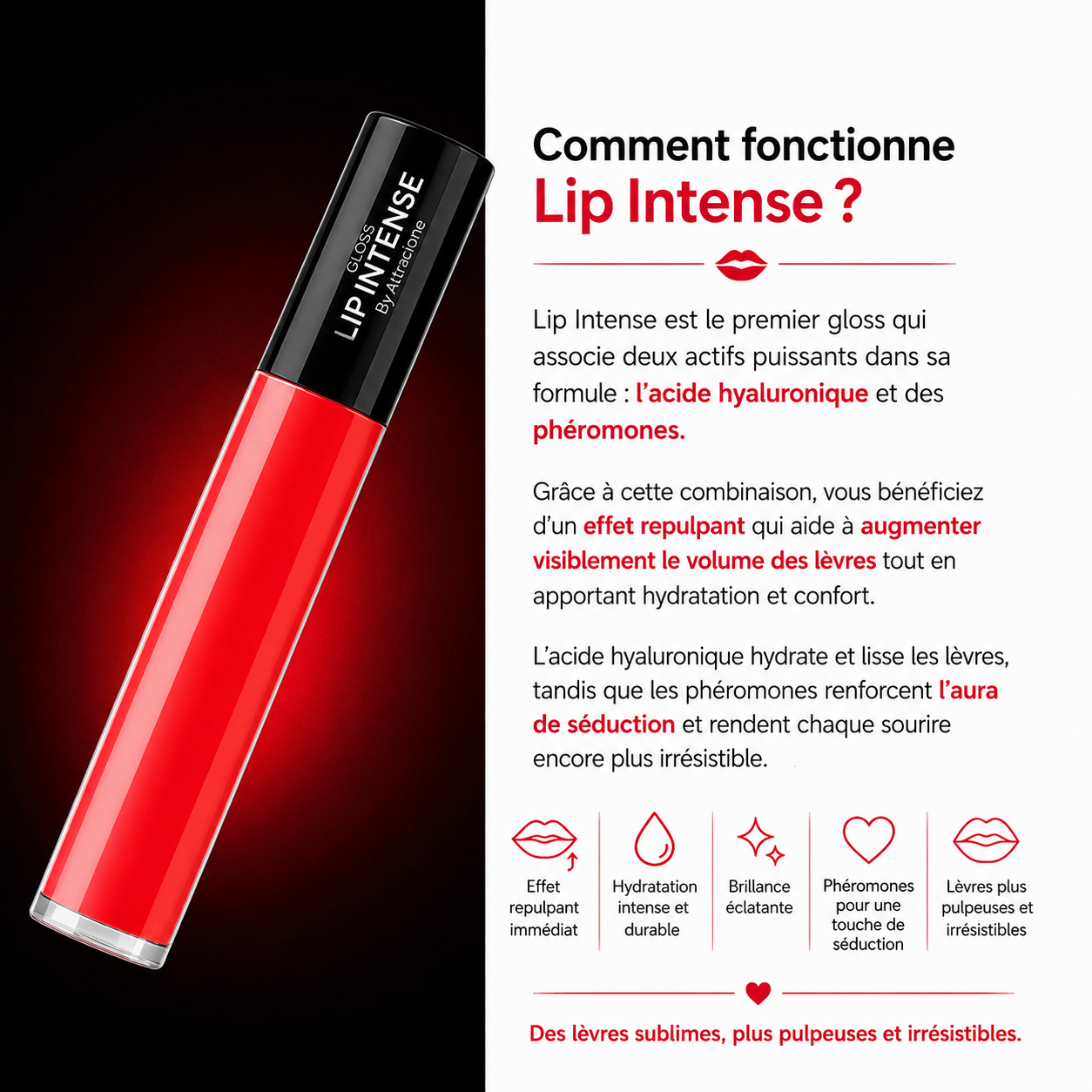 PRÉ-ORDER | Gloss intense phéromone