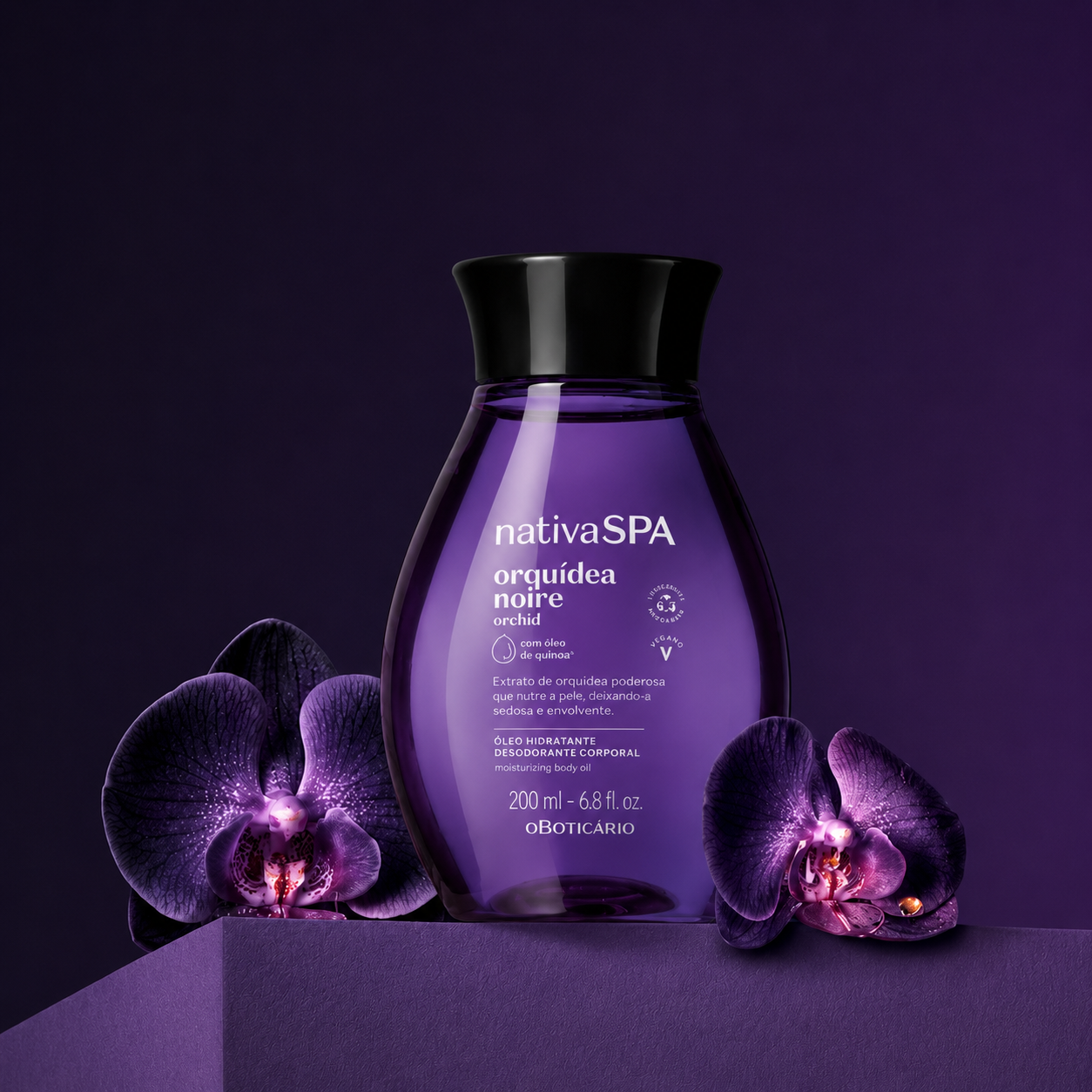 Huile Orchidée noire