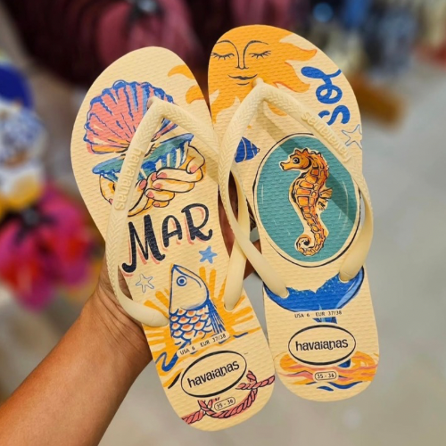 Havaianas Slim Playa Buttercream