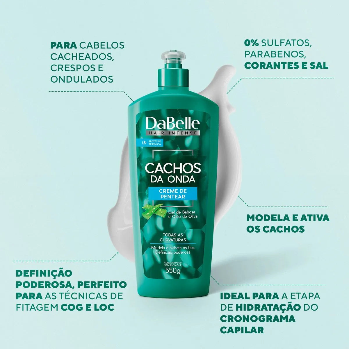 Crème coiffante Onda Cachos 550G