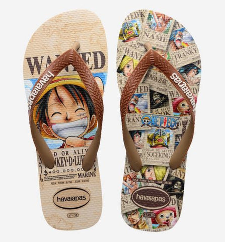 Havaianas Top Luffy Wanted