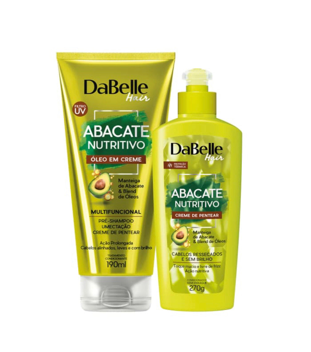 Kit DaBelle crème coiffante 550g + Huile en crème