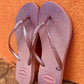 Havaianas glossy rose