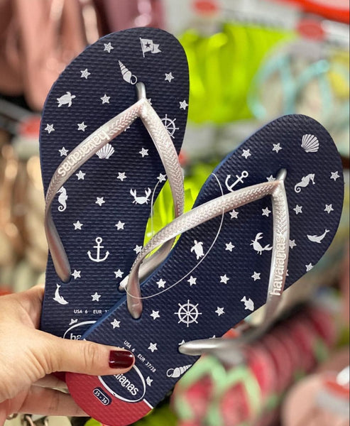 Havaianas Nautical ocean grey Bellavi shop